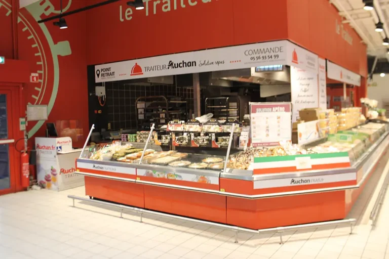 signalétique espace traiteur après refonte