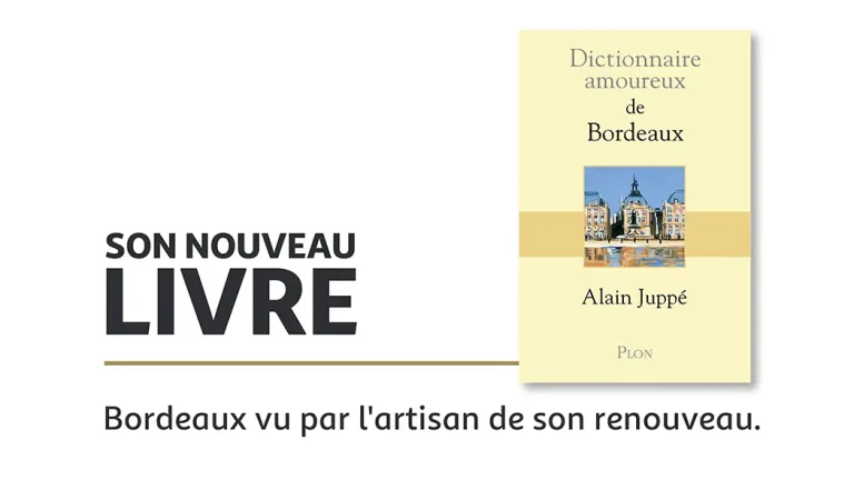 Publicité Alain Juppé en dédicace son nouveau livre