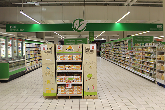 signalétique espace bio