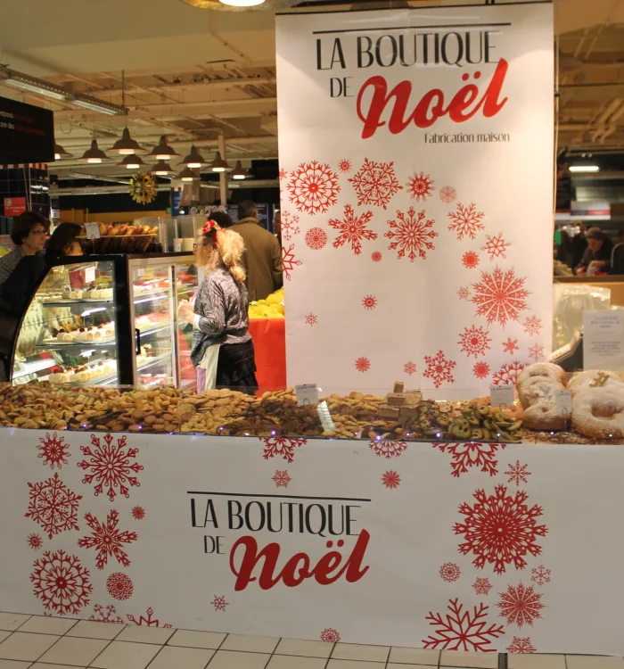 Décoration boutique du pâtissier