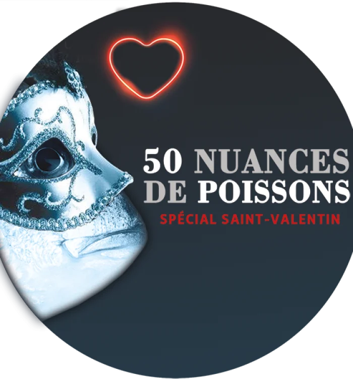 Mobiles Saint-Valentin en poissonnerie