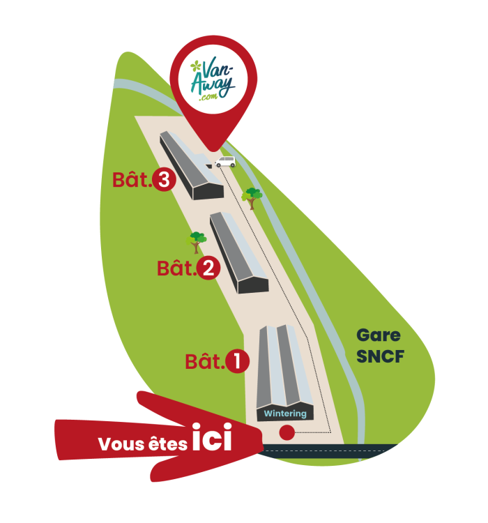 Plan de situation Van-Away